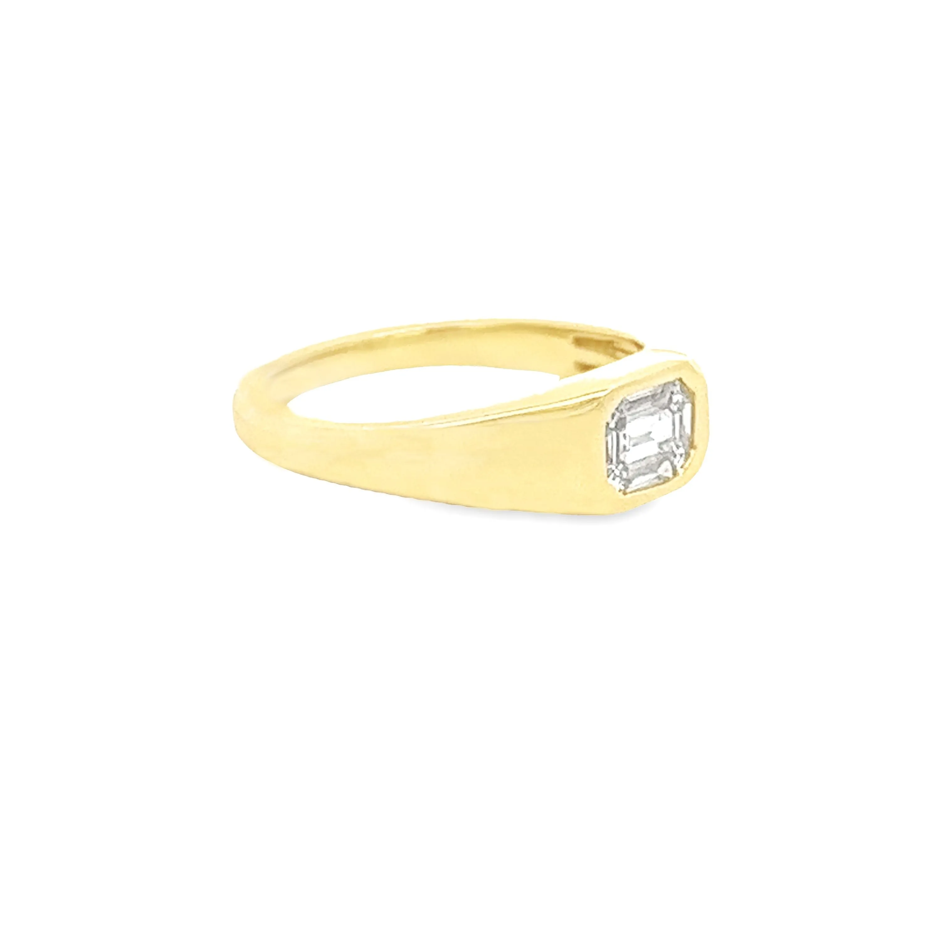 .42ct 14k Yellow Gold Diamond Ring