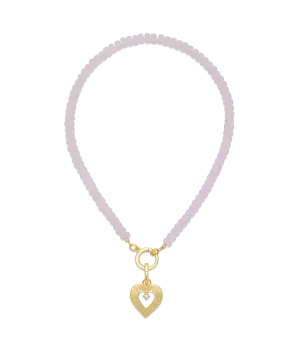 Amora Heart Charm Necklace