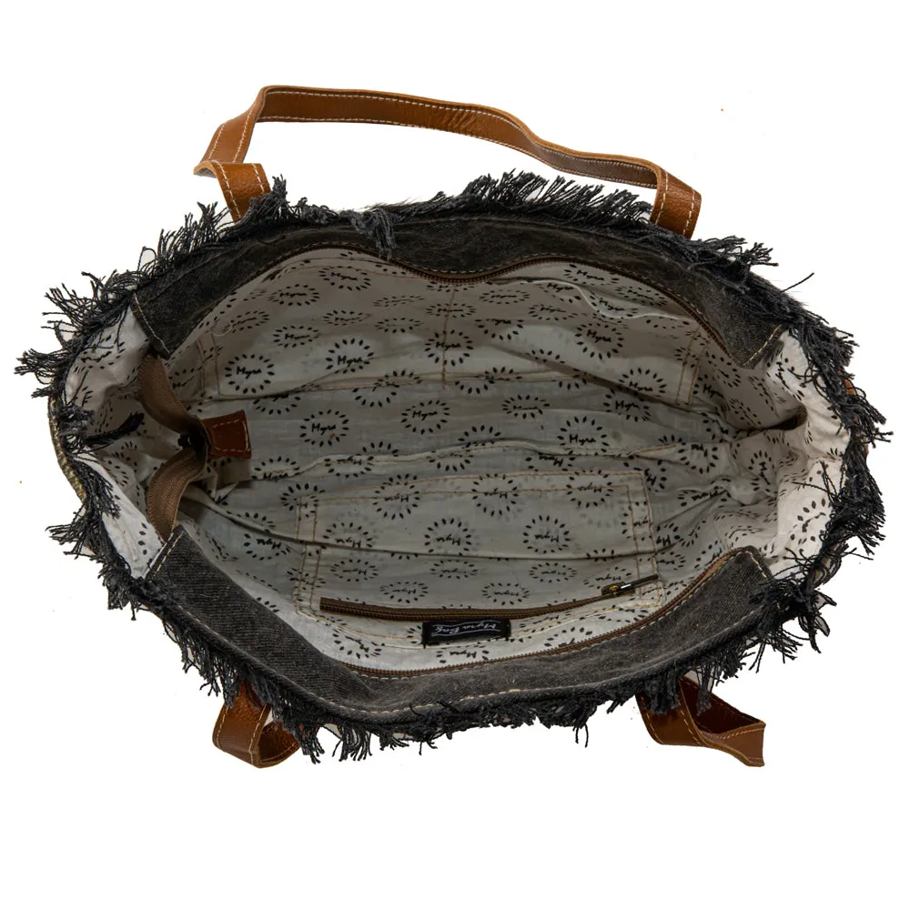 Bison Ridge Small & Crossbody Bag With Hair-on Hide