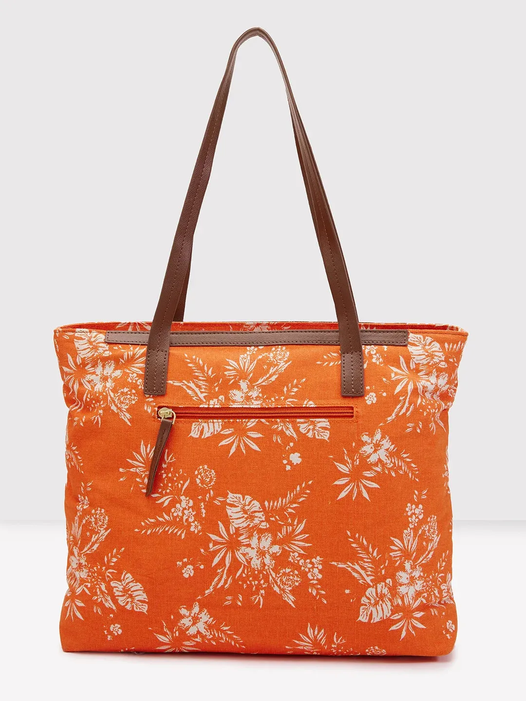 Caprese Kendall Tote Large Orange