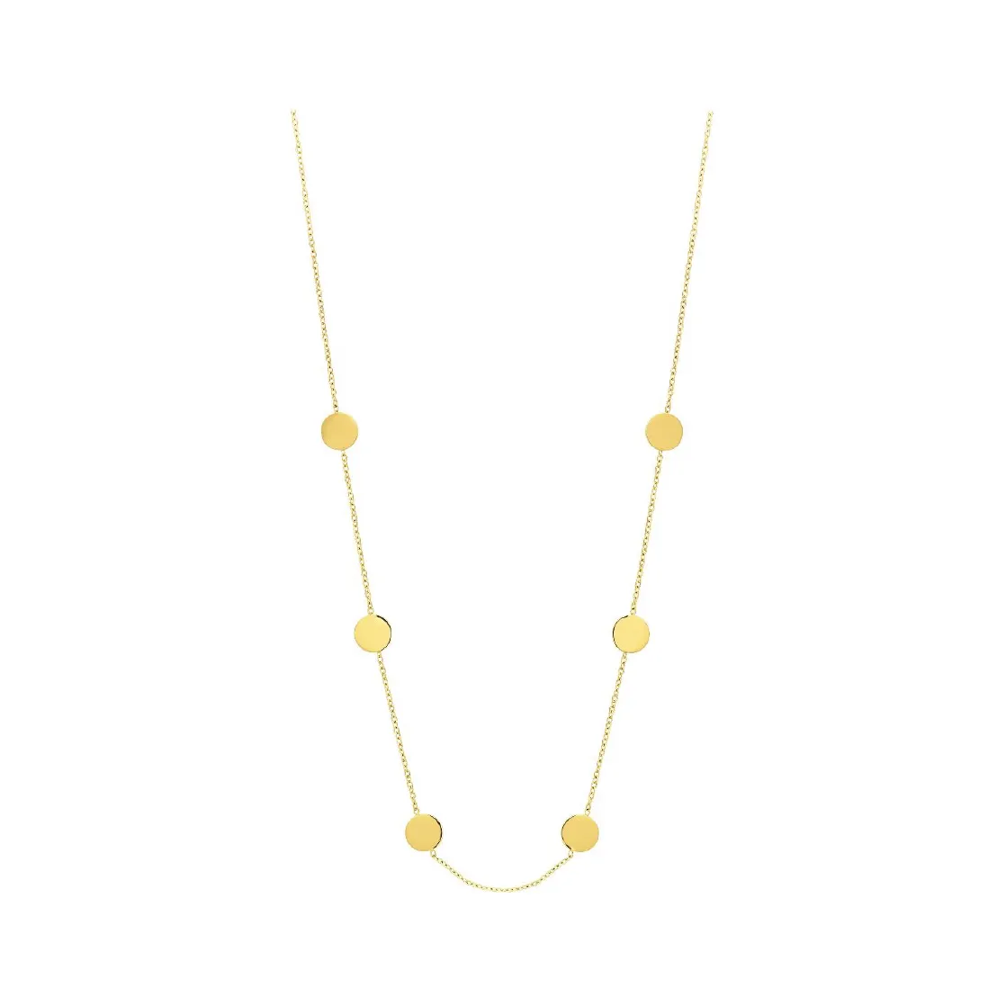 Dottie Necklace Multi Gold