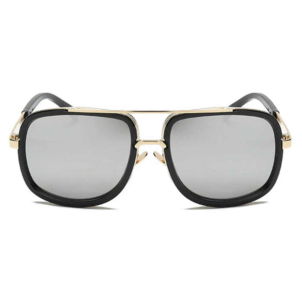 Dynasty Aviators  - Gold & Grey Sunglasses