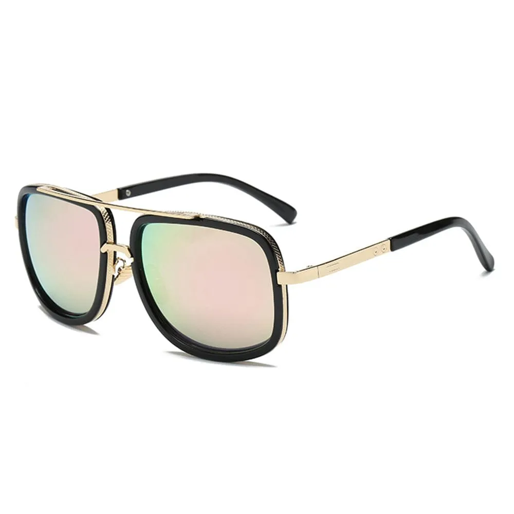 Dynasty Aviators  - Gold & Pink Sunglasses