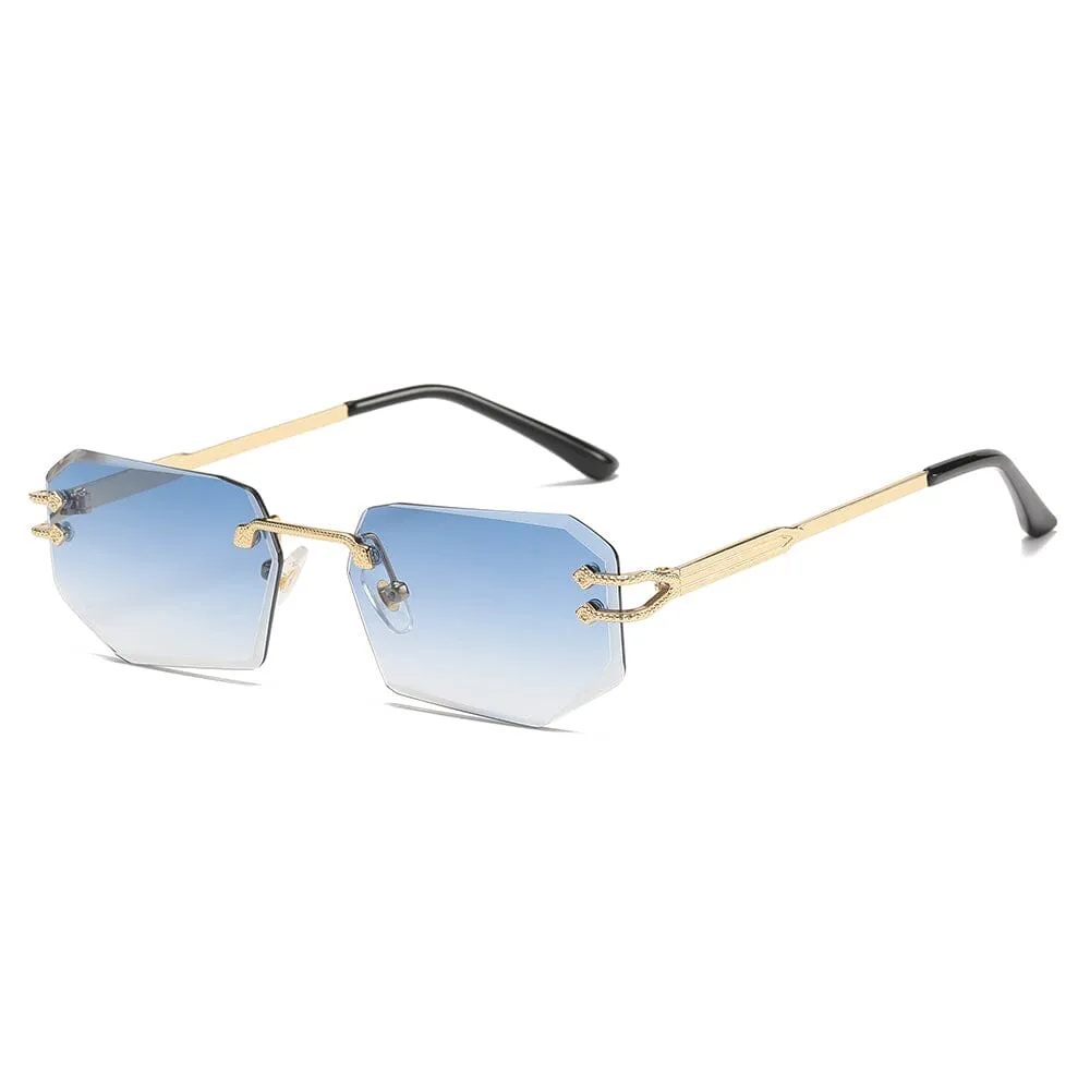 Element - Gold & Gradual Blue Sunglasses