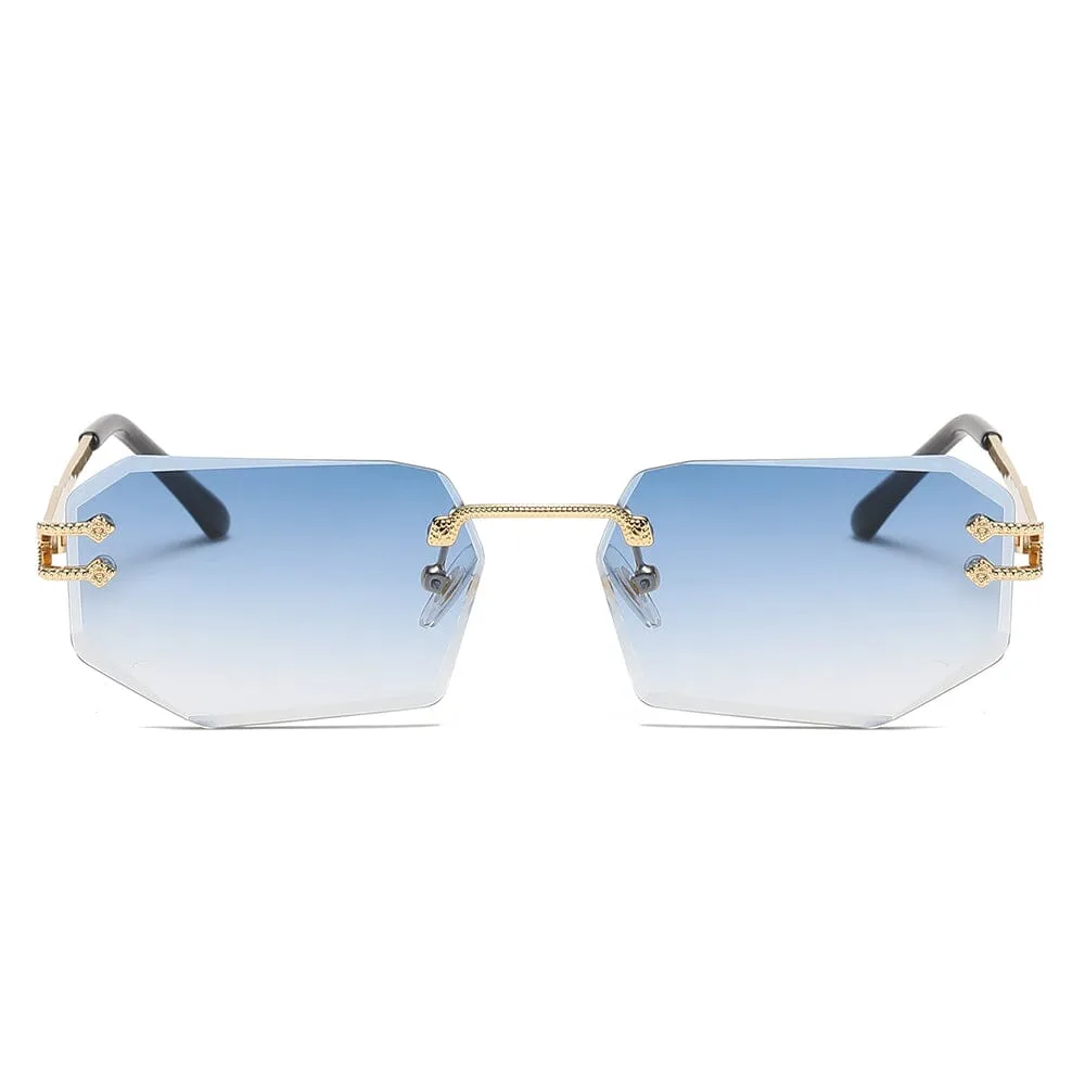 Element - Gold & Gradual Blue Sunglasses