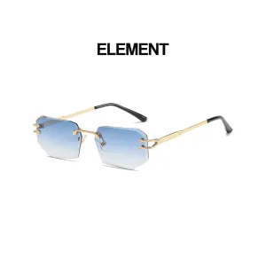 Element - Gold & Gradual Blue Sunglasses