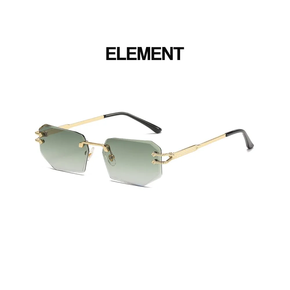 Element - Gold & Gradual Green Sunglasses