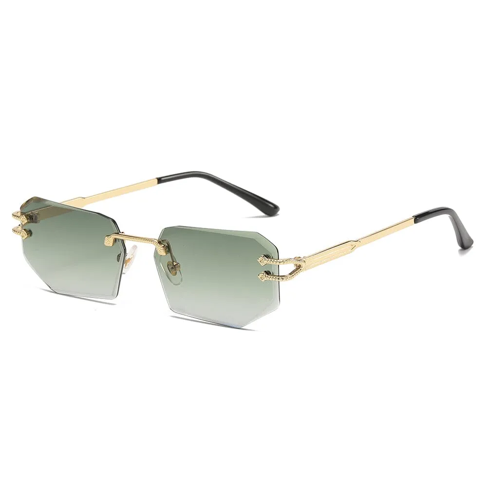 Element - Gold & Gradual Green Sunglasses