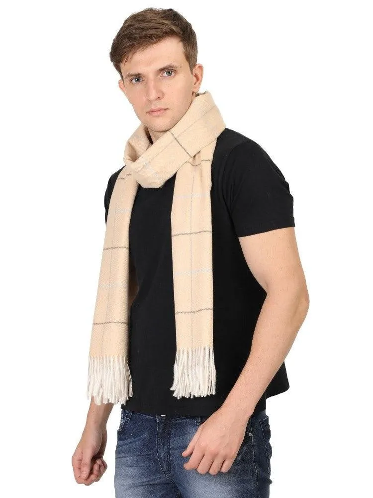 FabSeasons Beign Men's Woolen Scarf, Muffler, Shawl and Stole