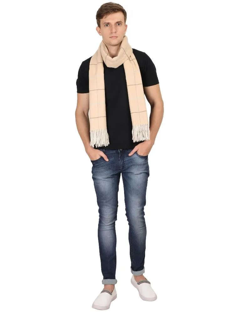 FabSeasons Beign Men's Woolen Scarf, Muffler, Shawl and Stole