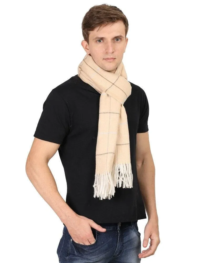 FabSeasons Beign Men's Woolen Scarf, Muffler, Shawl and Stole