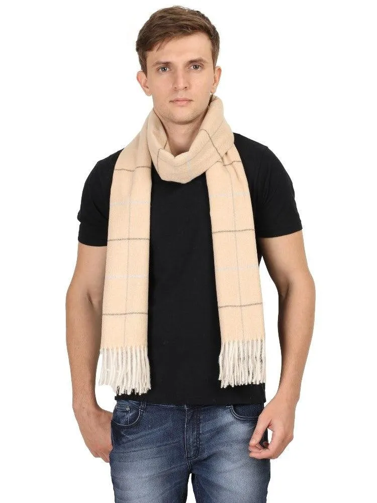 FabSeasons Beign Men's Woolen Scarf, Muffler, Shawl and Stole