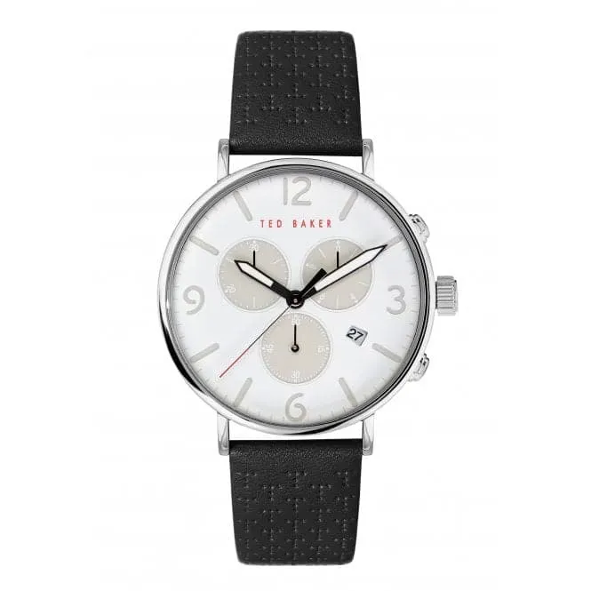 Gents Barnett Backlight Leather Black Watch BKPBAS203