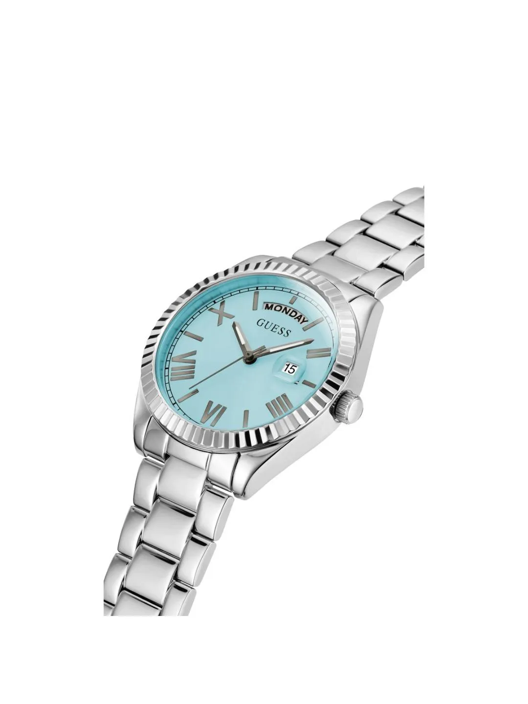 Guess Blue Dial Women Analog Watch - GW0308L4