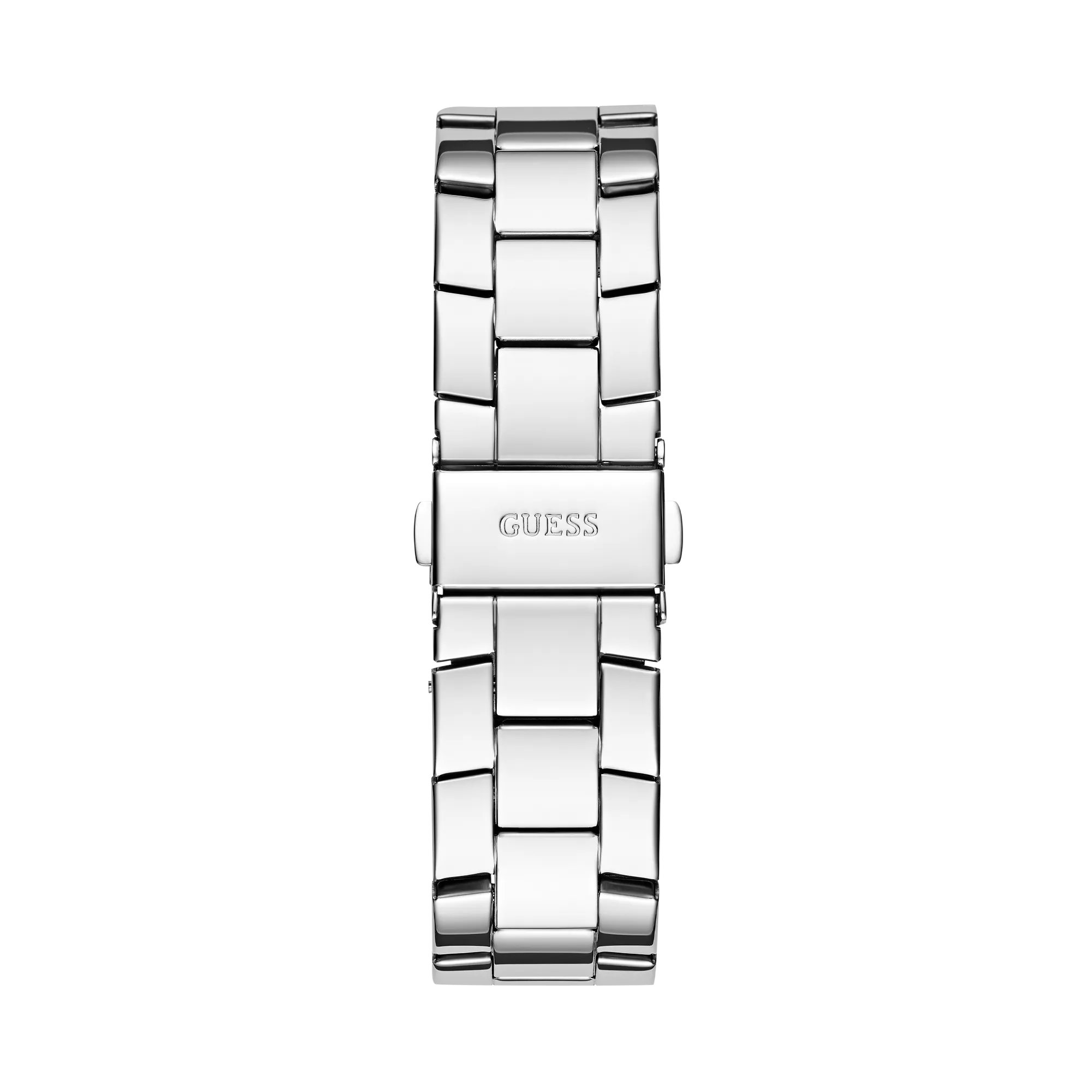 Guess Men's 40mm Sterling Silver Quartz Watch GW0771L1