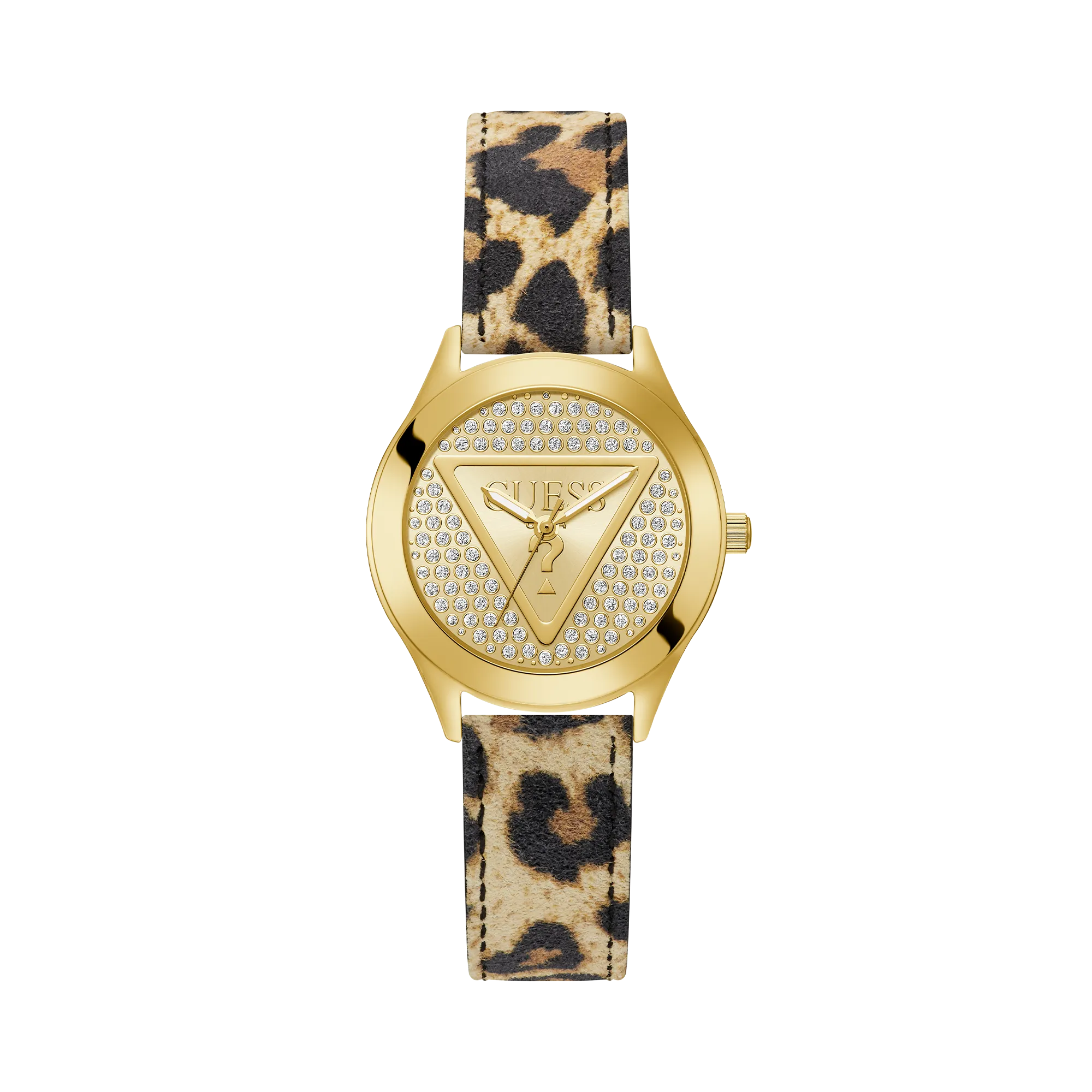 Guess Women's 34mm Gold PVD Quartz Watch GW0745L2