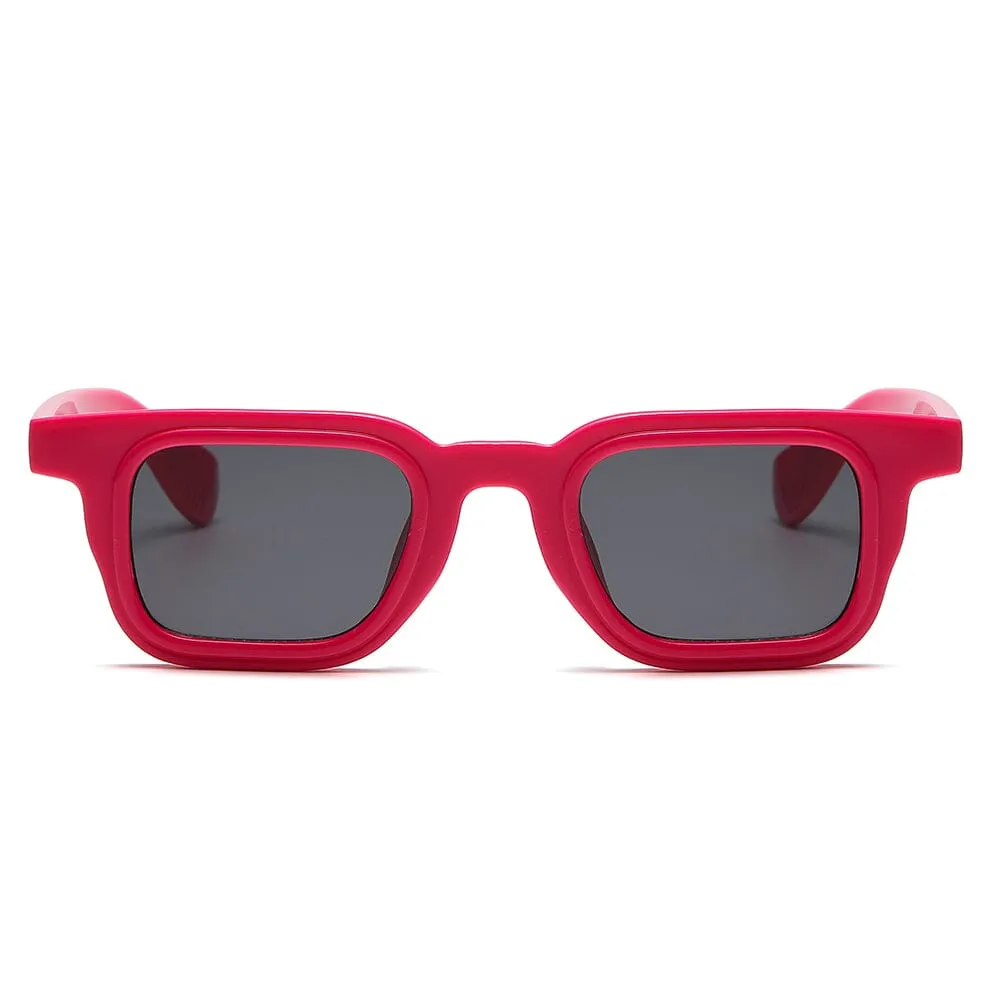 Infamous - Magenta Black Sunglasses