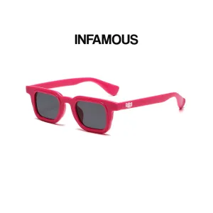 Infamous - Magenta Black Sunglasses