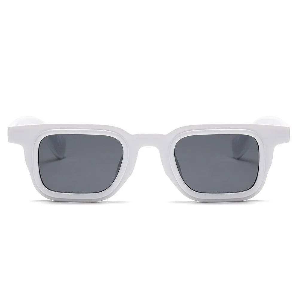 Infamous - White & Black Sunglasses