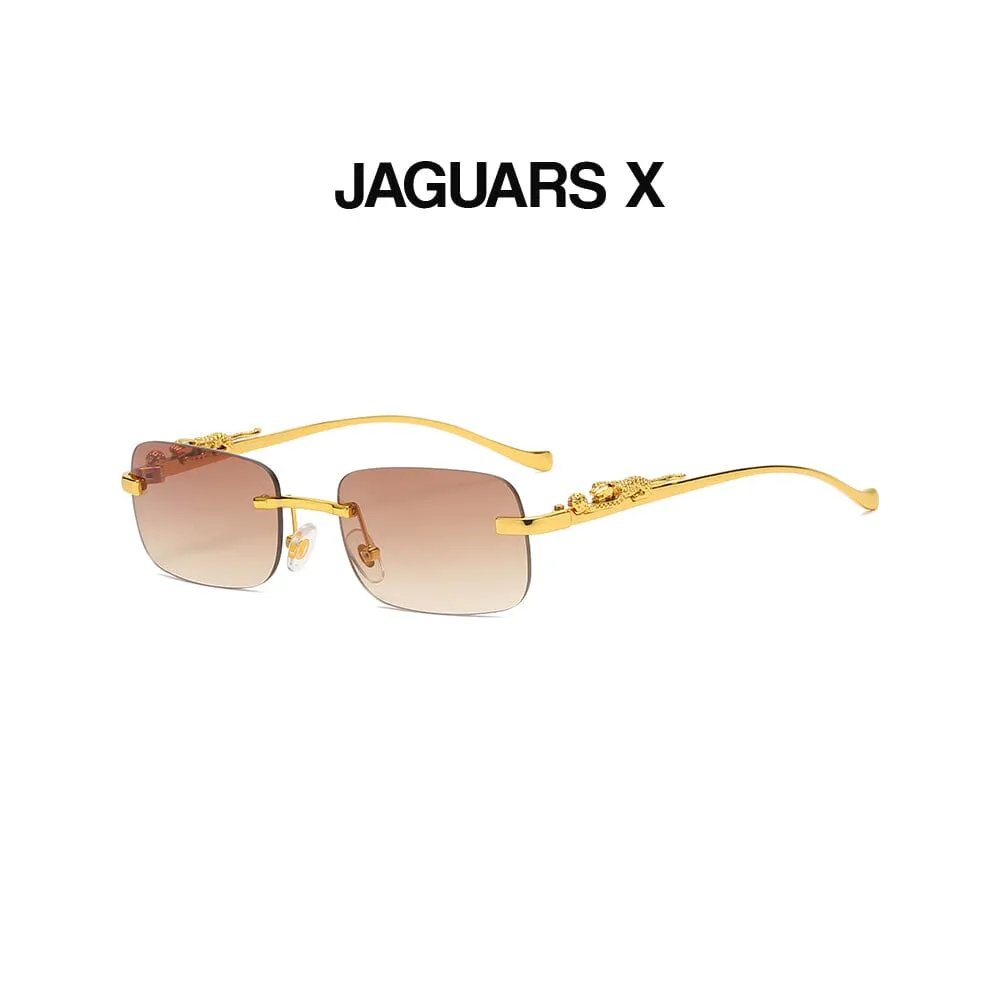 Jaguars X - Gold & Tea Sunglasses