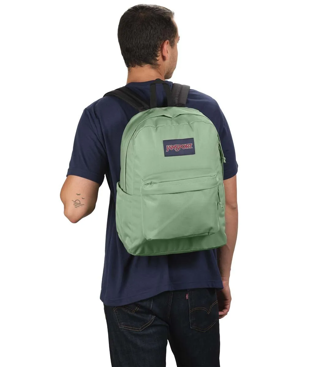 JanSport SuperBreak Plus Laptop Backpack - Loden Frost