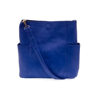 Kayleigh Side Pocket Bucket Bag - L8089-97 -  COBALT