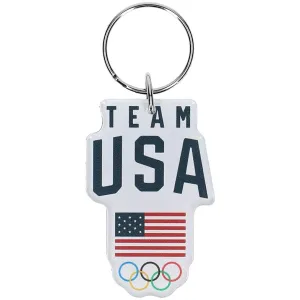 Keychain Team USA Flags and Rings