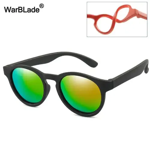 Kids Polarized Round Sunglasses