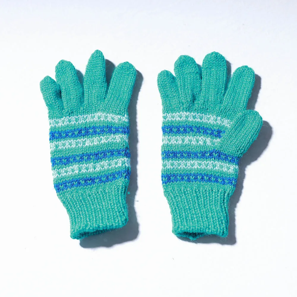 Kumaun Hand-knitted Woolen Gloves (Adult)