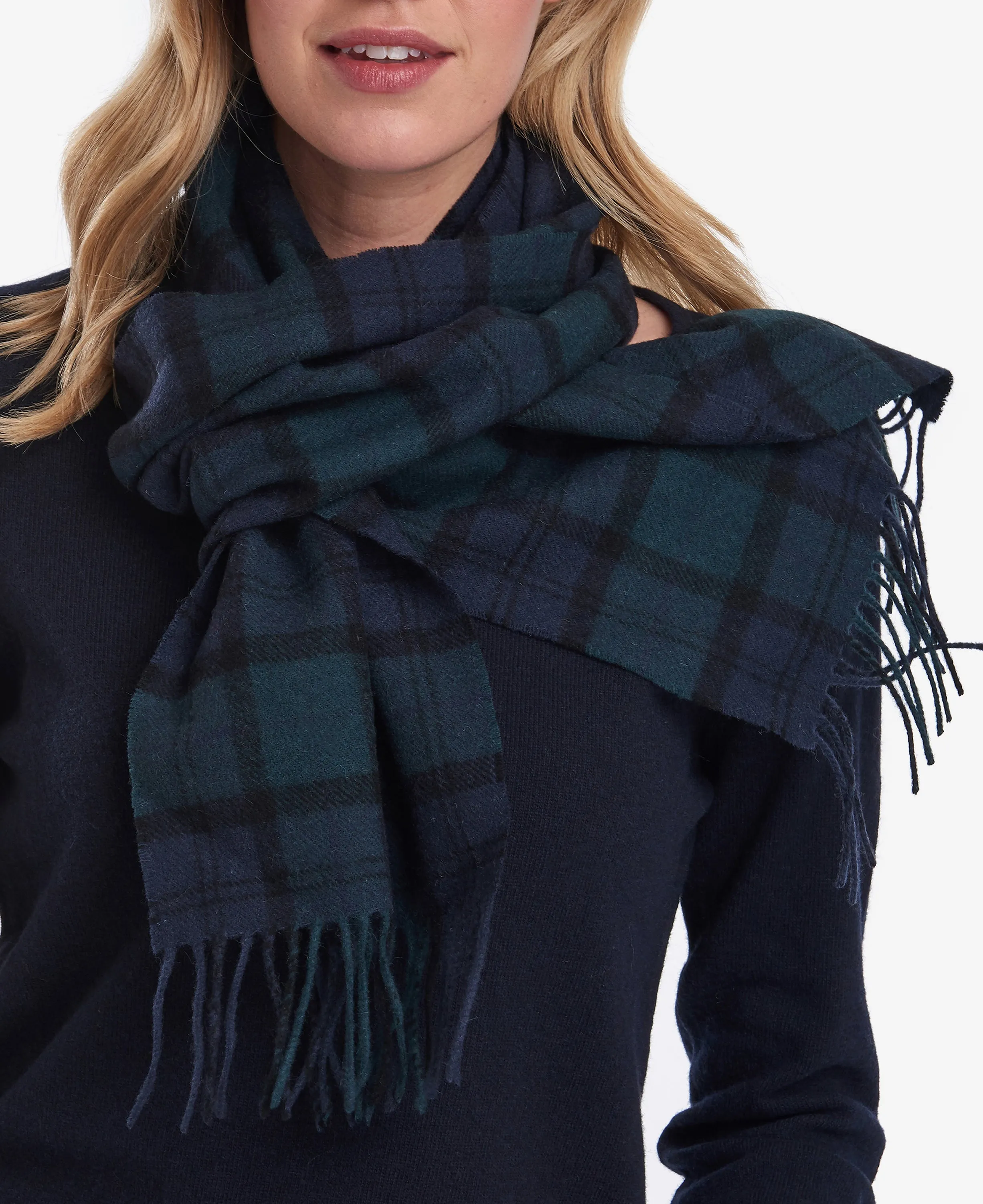 Lambswool Tartan Scarf