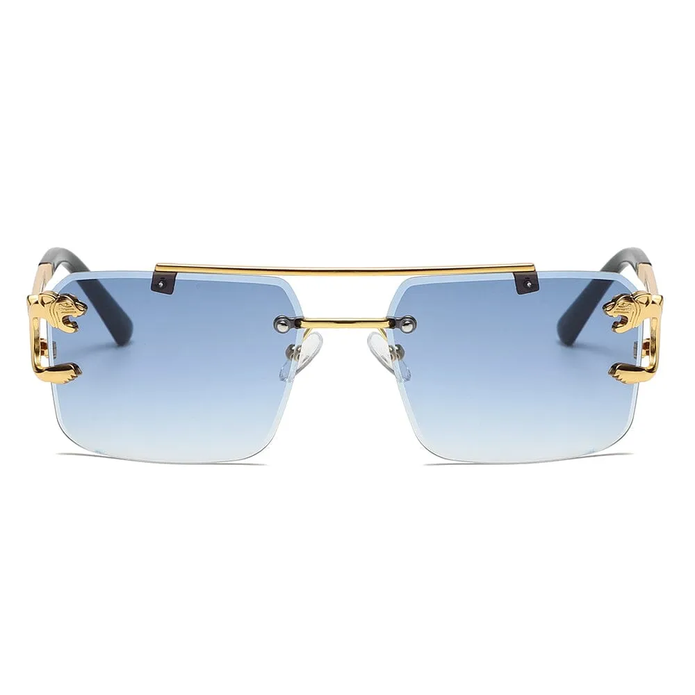 Mastermind - Gold & Double Blue Sunglasses