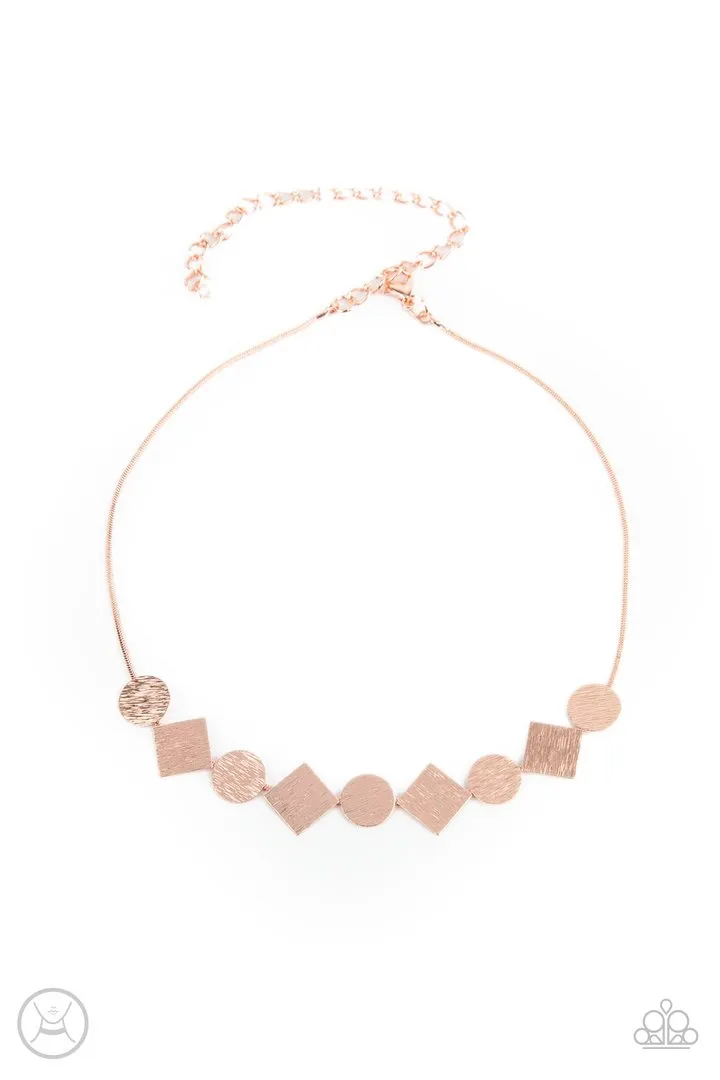 Necklaces DONT GET BENT OUT OF SHAPE - COPPER N316