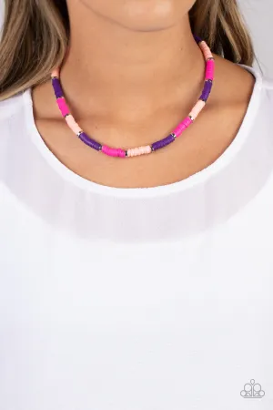 Necklaces Rainbow Road - Pink N2262