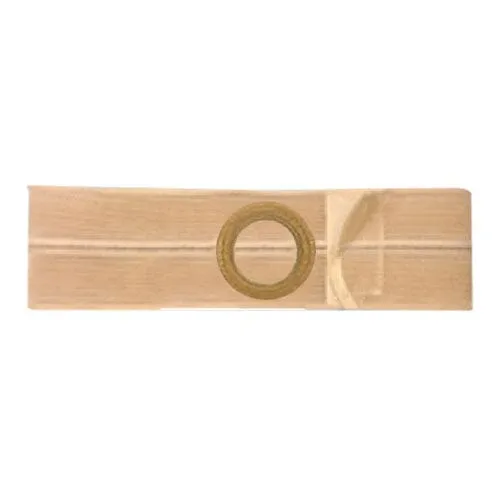 Nu-Hope Nu-Form™ Support Belt, 3-1/8" Center Stoma, 4" Wide, Prolapse Strap, Medium (32" to 36" Waist), Beige