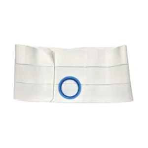 Nu-Hope Support Belt, Original Flat Panel, 2-5/8" Stoma, 7" Wide, Left, 1" From Bottom, Large (36" to 41" Waist)