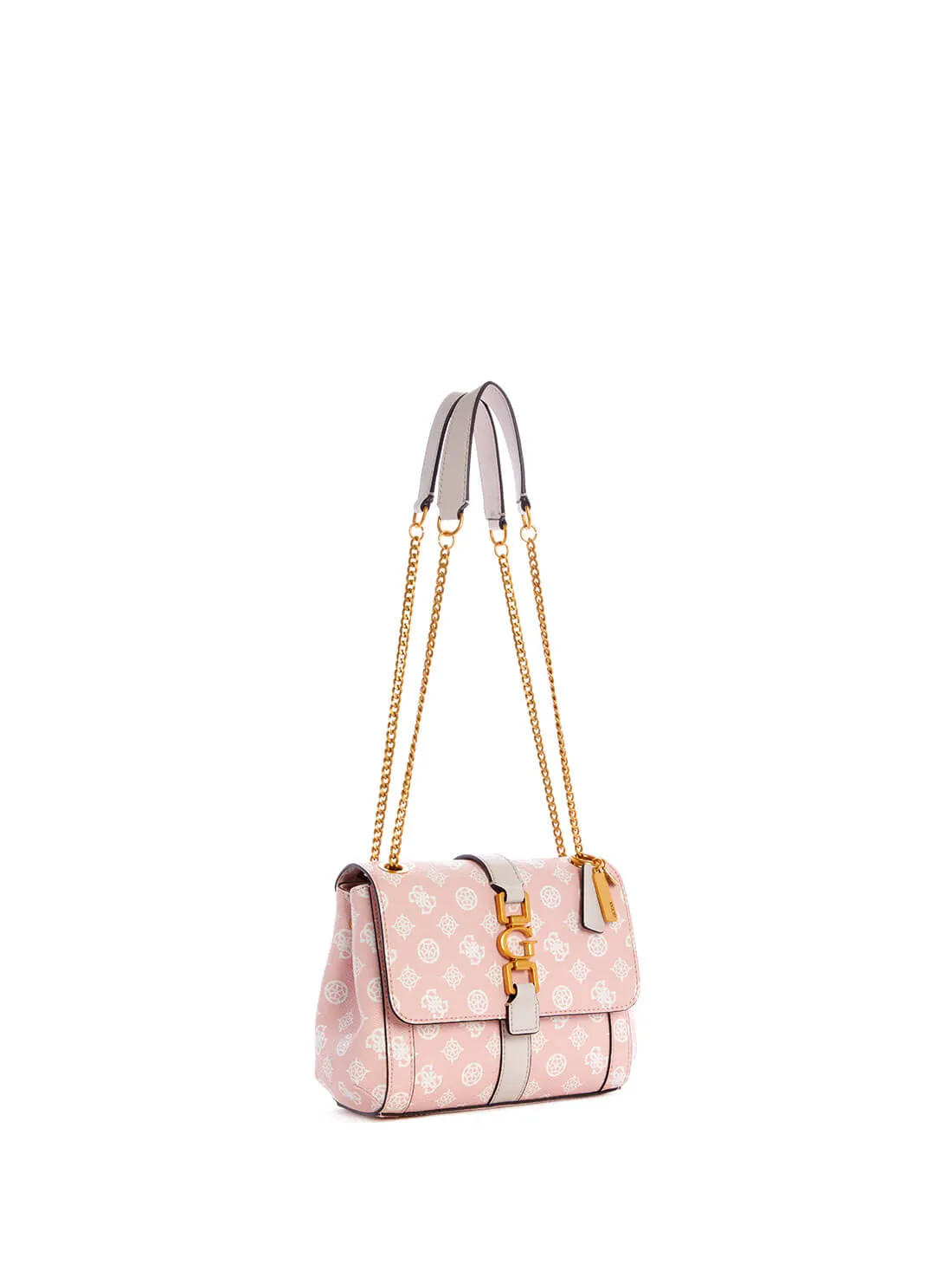 Pink Logo Briana Crossbody Bag