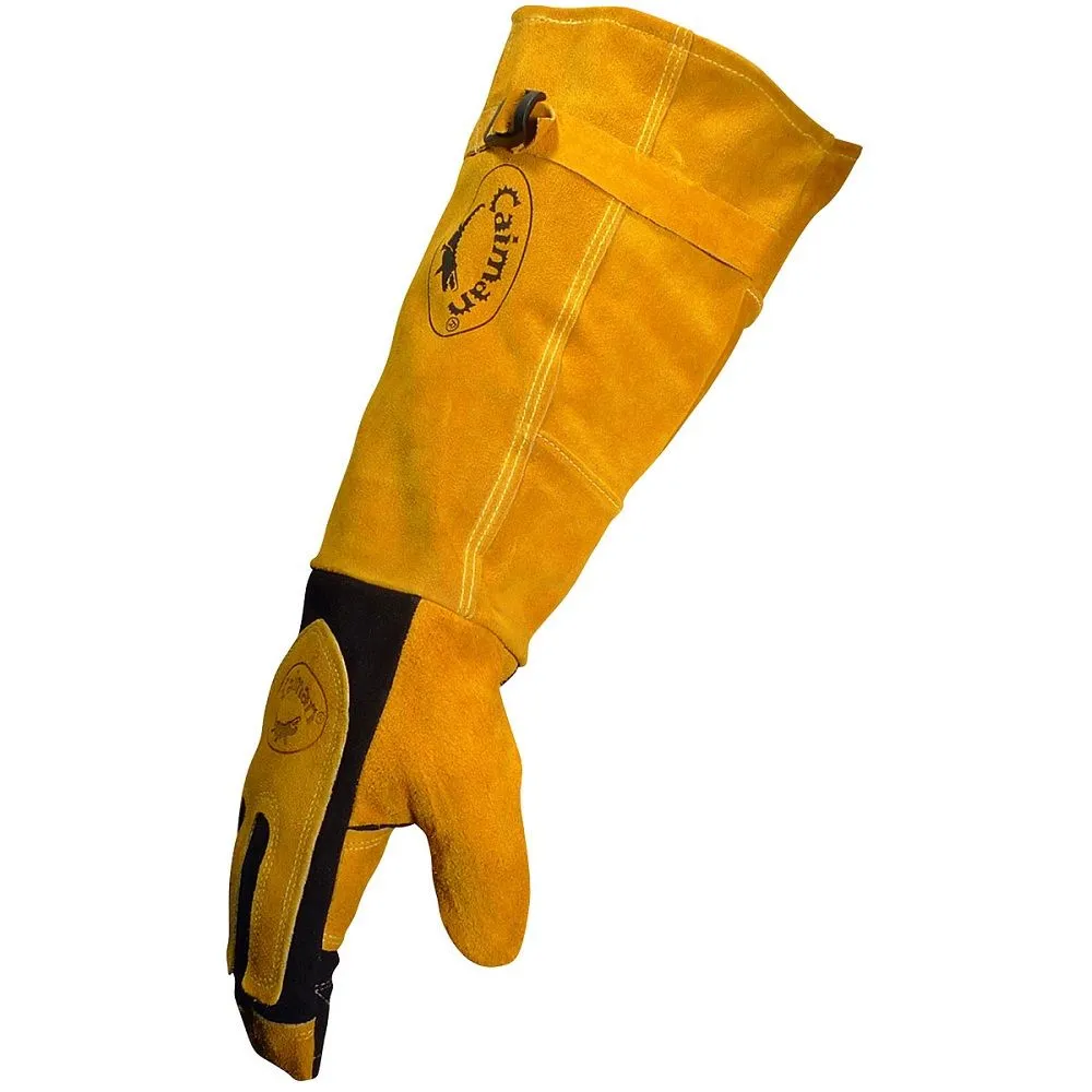 PIP Caiman 1878 21" Deerskin FR Insulated MIG/Stick Welding Gloves, 1 Pair