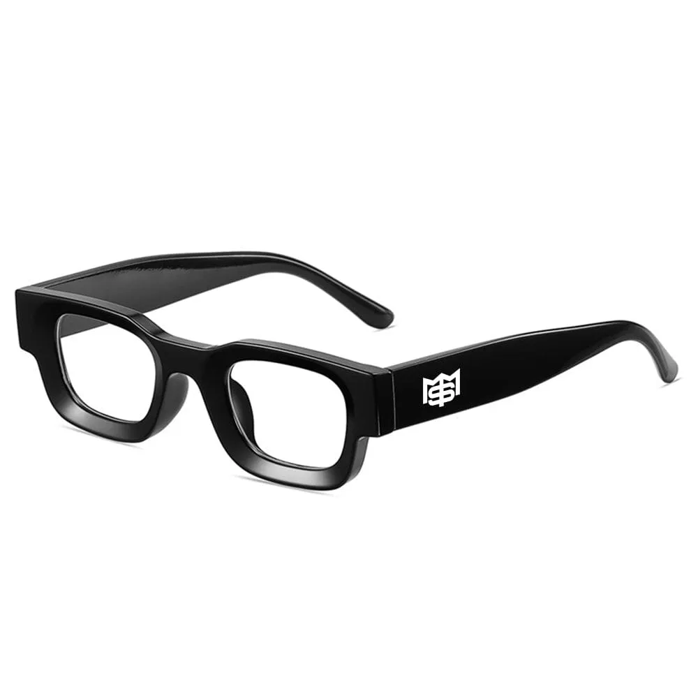 Pressure - Black & Transparent Sunglasses