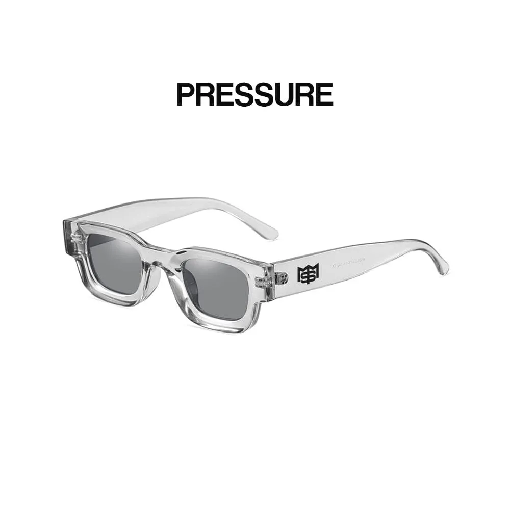 Pressure - Transparent & Grey Sunglasses