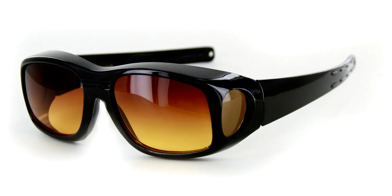 "Hideaways Medium" Over-Prescription Sunglasses w/ High Density Anti-Glare Lens