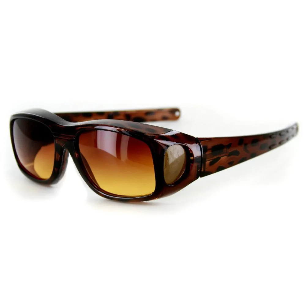 "Hideaways Medium" Over-Prescription Sunglasses w/ High Density Anti-Glare Lens