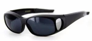 "Hideaways Small" Over-Prescription Sunglasses w/ Super Dark Lens