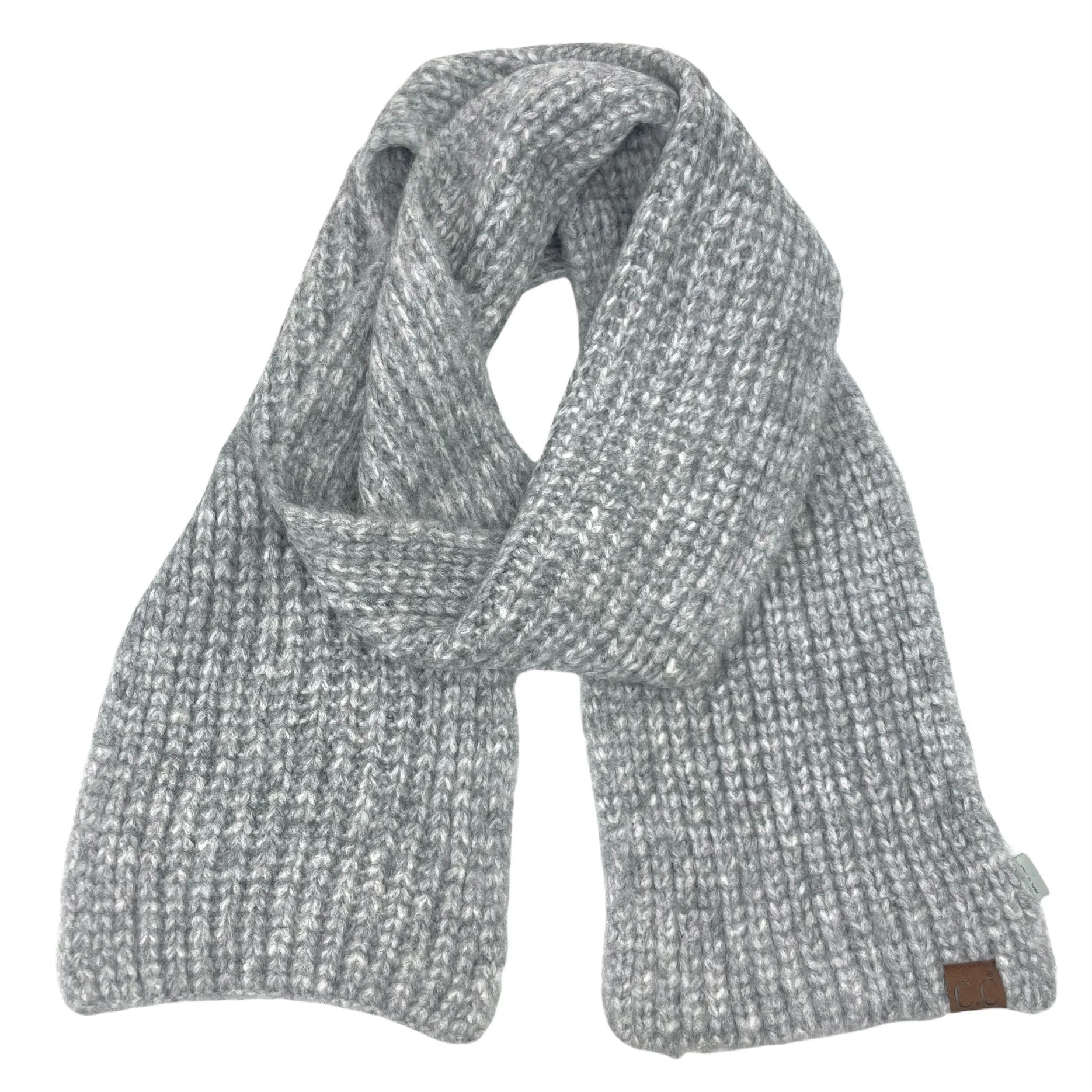 SF-2074 Scarf Melange Grey