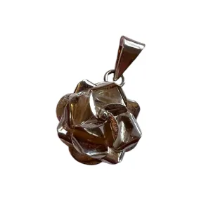 Shiny Rose Pendant - Large