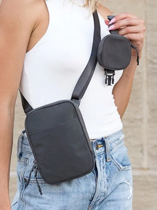 Style   Things Crossbody with Clip and Pod Case