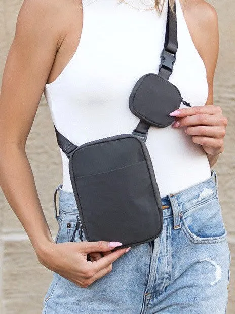 Style   Things Crossbody with Clip and Pod Case