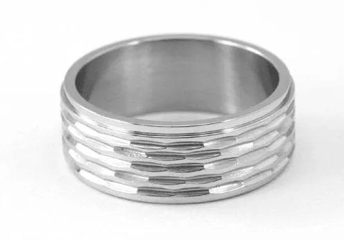 Stylish Stainless Steel Men's Ring Band