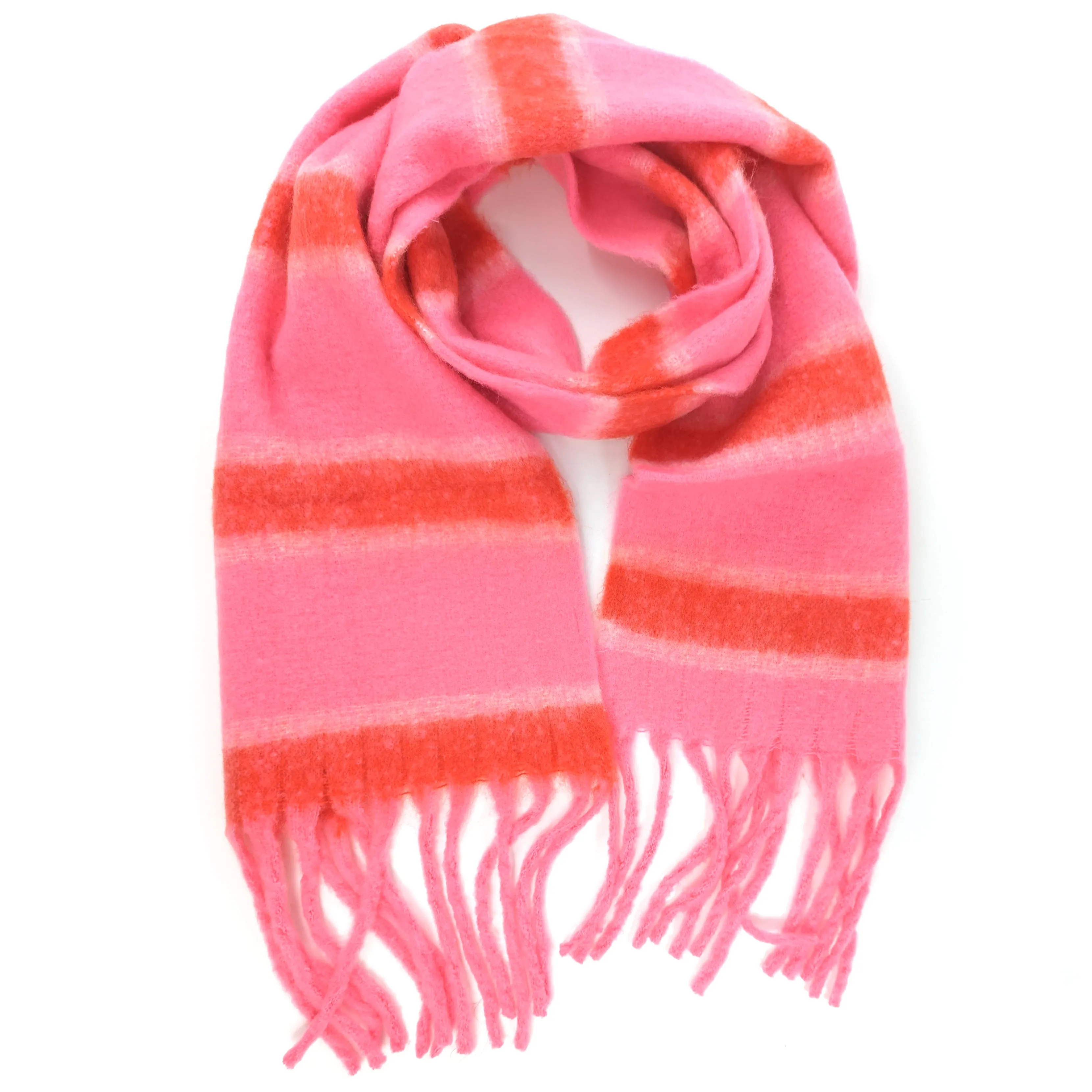 Super Thick Stripey Scarf