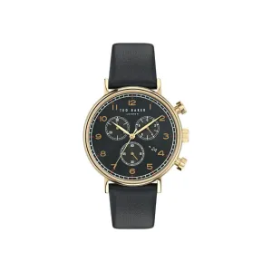 Ted Baker TB TIMELESS Men 41 mm Black Dial Chronograph Watch - BKPBAF302