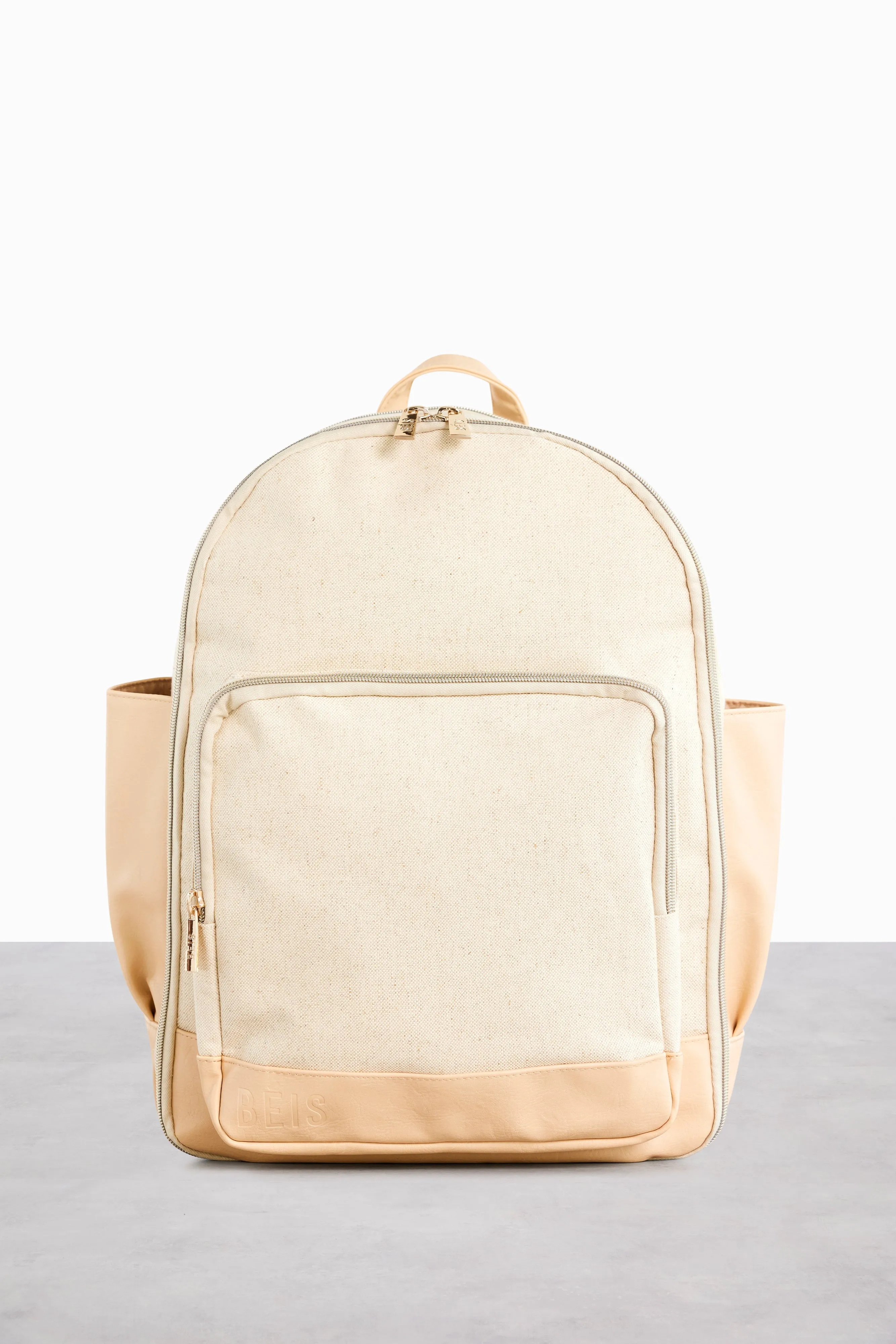 The Backpack in Beige